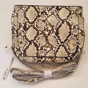 JustFab Snakeskin Purse